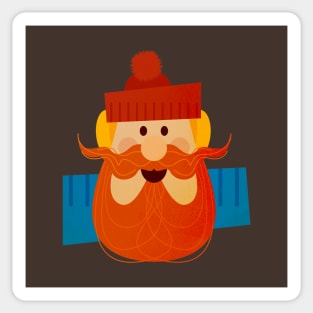 Rudolph the Red-Nosed Reindeer - Yukon Cornelius Sticker